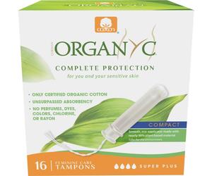 Organyc T Super Plus Aplicador Compact 16 uds