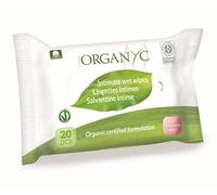 Organyc Toallitas húmedas BIO para la higiene íntima (20 unidades) - 100% algodón orgánico