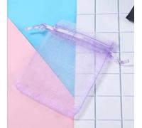 Organza Bolsas de Regalo Joyería Bolsas de cordón, 100 unids/lote 25x35 30x40 35x50Cm bolsas de Organza con cordón bolsas de regalo bolsas de paquete de joyería bolsas de regalo de embalaje de boda de