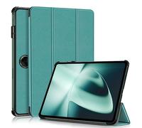 ORGCIUFB Funda para tablet inteligente OnePlus Pad/OPPO Pad 2 de tres pliegues, ultra delgada y ligera, funda rígida de policarbonato con función atril, funda tipo libro para tablet con función atril