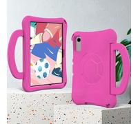 ORGCIUFB Funda para tablet Samsung Galaxy Tab A9 Plus 2023 SM-X210/SM-216/SM-X218 de 11 pulgadas, ligera, a prueba de golpes, apta para niños, funda protectora para niños (rojo rosa)