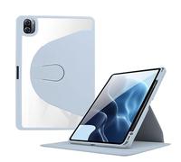 ORGCIUFB Funda para Xiaomi Mi Pad 6/6 Pro 2023 de 11.2 pulgadas, soporte giratorio de 360°, carcasa trasera rígida de policarbonato delgado, funda rígida tipo libro, funda para tablet con apagado y