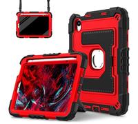 ORGCIUFB Funda Protectora para Tableta For iPad Mini 7 (A17 Pro) 2024/ Mini 6 8.3 Inch Shockproof Heavy Duty Case,Tri-Layer Rugged Hard PC Bumper Kickstand Protective Cover Protección Resistente(D)