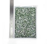 ORGEFY 14400 Piezas 100 Piezas Paquete Bruto a Granel Diamantes de imitación de sin fijación por Calor con Parte Posterior Plana Brillante SS3-SS20 para decoración de uñas-peridoto-SS4-14