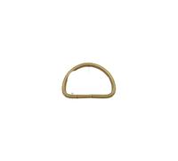 ORGEFY 20-1000 Piezas de Hebilla de Metal Ajustable en Forma de D para Correas de Mochilas, Bolsos, Hebillas de Cadena para Collares, Accesorio de Bricolaje, Dorado Claro, 100 Piezas de 25 mm