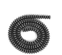 ORGEFY Cuentas de Piedra cilíndricas Redondas Sueltas, espaciadoras para Hacer Joyas, Pulseras, Collares, Accesorios, 1-14 mm, Planas, 5 x 2 mm