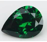 ORGEFY Lot de 50 pierres en zircone cubique en vrac, Taille 2 x 3 à 13 x 18 mm, en Forme de poire, Jaune doré, Vert, Olive, Violet, Noir et Rose, 4 x 6 mm