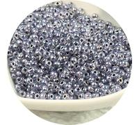 ORGEFY Perles en verre teintées de 2/3/4 mm, perles en Cristal Transparent, adaptées aux Bracelets, Bijoux à Faire SOI-même, Bleu Encre Violet, 36-3 mm, 15 000 pièces