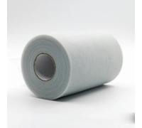 ORGEFY Rollos de Tul de 100 Yardas, Rollo de Organza, decoración de Tela, Rollo de Tul para Fiestas, Eventos y compromisos, 20 Unidades, Gris Plateado