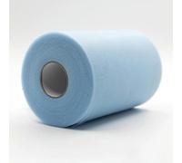 ORGEFY Rollos de Tul de 100 Yardas, Rollo de Organza, decoración de Tela, Rollo de Tul para Fiestas y Eventos, compromisos, Color Azul Claro 19