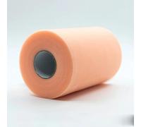 ORGEFY Rollos de Tul de 100 Yardas, Rollo de Organza, decoración de Tela, Rollo de Tul para Fiestas y Eventos, compromisos, 11 Naranja Claro