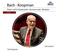 Koopman – J.S. Bach: Obras para órgano y clavecín, música de cámara, motetes – CD – Importación USA