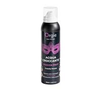 Orgie Acqua Croccante Mousse de Masaje Efervescente 150ml con Fragancia Maracuyá para Juegos Previos Sensoriales