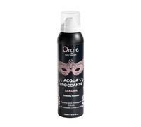 Orgie - ACQUA CROCCANTE SAKURA (Mousse de masaje crujiente | Espuma efervescente hidratante. Masaje crujiente, hidratante de la piel. | Sakura)