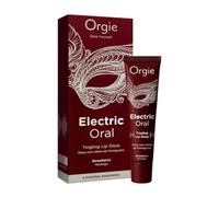 Orgie Electric Oral Lip Gloss Efecto Hormigueo Vibrante Nivel 7 - Brillo Labial Estimulante Sabor Fresa - 10 ml