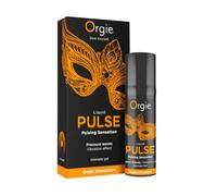 Orgie Liquid Pulse Gel Íntimo Vibrador con Sensación Pulsante - Efecto Hormigueo y Frescor Ice Caramel - 15 ml