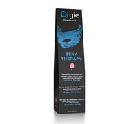 Orgie Sexy Therapy Set de Masaje Besable 100ml Algodón de Azúcar con Aceite Calor + Pluma + Guía Sensual
