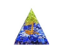 Orgón Pirámide Amatista Peridoto Cristal Curativo Generador De Energía Reiki Equilibrio Orgonita Pirámide EMF Protección Herramienta De Meditación,29