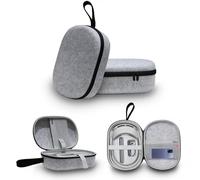 Orgonite Carrying Case for Apple Vision Pro, Hard Felt Case for VR Game Headset, Waterproof Shockproof Scratch Proof Protective Case for Apple Vision Pro Accessories, Large Space VR Case for Travel,