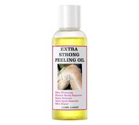 Orgrul 1 PC Peeling Amarillo Cara de Aceite, Aceite de Exfoliante Natural 110ml Fuerte Aceite Peeling Amarillo Para La Piel Oscura Quitar La Piel Muerta Exfoliante Para La Cara Limpieza Profunda