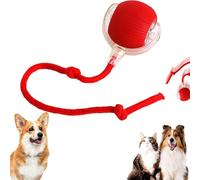 Orgrul Powerball 2.0 Gato y Perros Chewie Rolling Ball, Smart Cat Toy Ball, Pelota de Juguete para Gatos Chewy Viral Rolling Ball for Dog Cat, Chewie Viral Dog Ball, Chewie Viral Rollball Rojo
