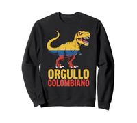 Orgullho Colombiano T-rex Colombian Pride dinosaurio Sudadera