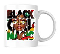 Orgullo Africano De Black Girl Magic: Empoderando A Los Afrocéntricos Taza Con Asa Taza De Café Cerámica Tazas Para Cacao Amigo Zumo 330Ml