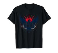 Orgullo Americano: Emblema de águila patriótica para patriotas Camiseta, Hombre, Negro, M