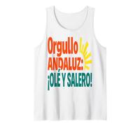 Orgullo Andaluz Frase Humor Salero Cultura Española Camiseta sin Mangas