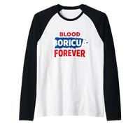 Orgullo Boricua Raíces Puertorriqueñas Patrimonio Isla Coquí Taíno Camiseta Manga Raglan