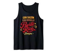 Orgullo Boricua Raíces Puertorriqueñas Patrimonio Isla Coquí Taíno Camiseta sin Mangas