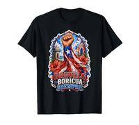 Orgullo Boricua Siempre Puerto Rico Camiseta gráfica económica