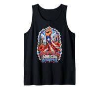 Orgullo Boricua Siempre Puerto Rico Camiseta sin Mangas