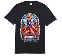 Orgullo Boricua Siempre Puerto Rico Comfort Colors Adult Heavyweight T-Shirt
