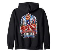 Orgullo Boricua Siempre Puerto Rico Sudadera con Capucha