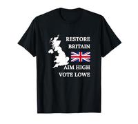 Orgullo BRITÁNICO Britain PATRIOTAS Reino Unido Objetivo Alto GB Camiseta