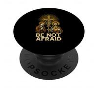 Orgullo católico Be Not Afraid Vintage Mens Surgery Recovery PopSockets PopGrip Adhesivo