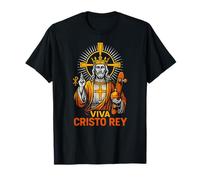 Orgullo Católico Viva Cristo Rey Vintage Mens Get Well Camiseta