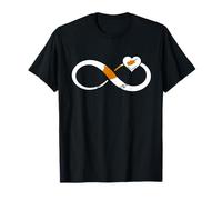 Orgullo chipriota raíces chipriotas bandera de Chipre infinito corazón Camiseta