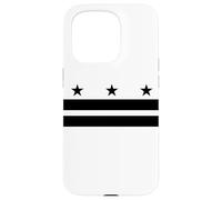 Orgullo de Bandera de Washington D.C Carcasa para iPhone 15 Pro
