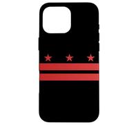 Orgullo de Bandera de Washington D.C Carcasa para iPhone 16 Pro MAX