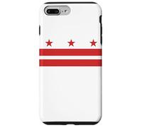 Orgullo de Bandera de Washington D.C Carcasa para iPhone 7 Plus/8 Plus