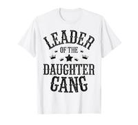 Orgullo de criar niñas diseño para un papá Camiseta