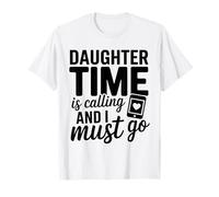 Orgullo de criar niñas diseño para un papá Camiseta