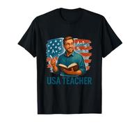 Orgullo de educación del Conocimiento del Maestro Estadounidense Camiseta