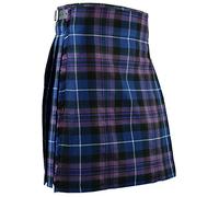 Orgullo de Escocia Tartán Kilt para Hombre Vestido Tradicional Escocés de Las Tierras Altas Kilts Traje de Fiesta de Bodas, 52
