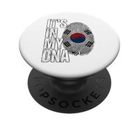 Orgullo de Huellas Dactilares del ADN de la Herencia de PopSockets PopGrip Adhesivo