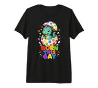 Orgullo de incubación de Dinosaurios B'orn This Gay Camiseta Premium