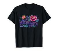 Orgullo de jardín retro con flores de peonía de Mishawaka Indiana Camiseta