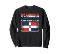 Orgullo de la Bandera de Washington Heights Nueva York República Dominic Sudadera